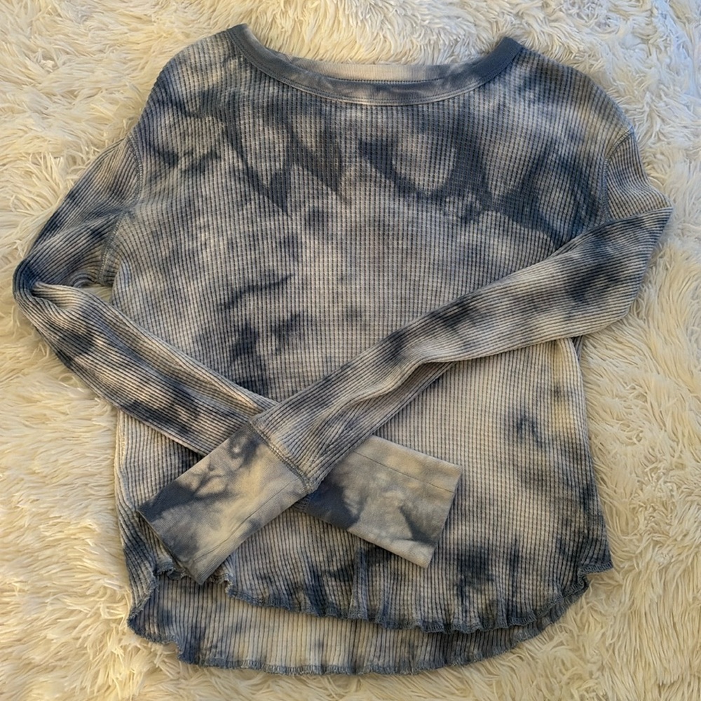 Pacsun long sleeve waffle knit cozy shirt